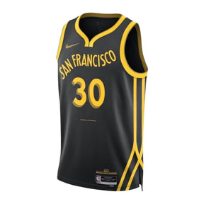 Camiseta Regata Golden State Warriors 23/24 - Masculina - Preto e Amarelo