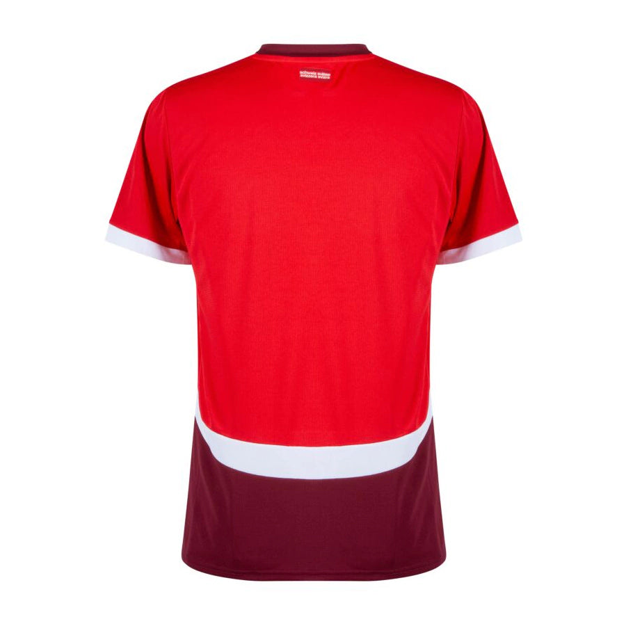 Camisa Seleção da Suíça I (Home) 24/25 - Torcedor Masculina - Vermelho