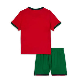 Conjunto Infantil Seleção de Portugal I (Home) 24/25 - Vermelho