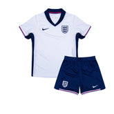 Conjunto Infantil Seleção da Inglaterra I (Home) 24/25 - Branco