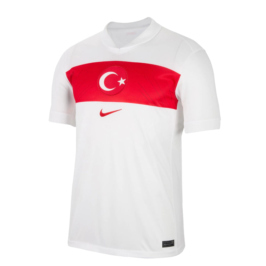 Camisa Seleção da Turquia I (Home) 24/25 - Torcedor Masculina - Branco