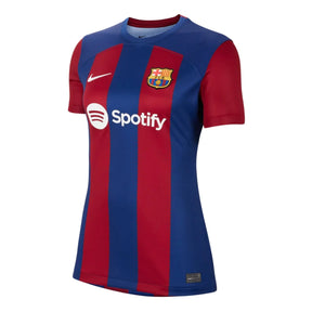 Camisa Barcelona I (Home) 23/24 - Torcedor Feminina - Vermelho e Azul - Manto Elegante