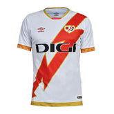 Camisa Rayo Vallecano I (Home) 23/24 - Torcedor Masculina - Branco - Manto Elegante