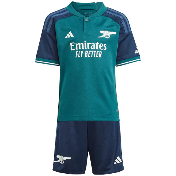 Conjunto Infantil Arsenal III (Third) 23/24 - Verde