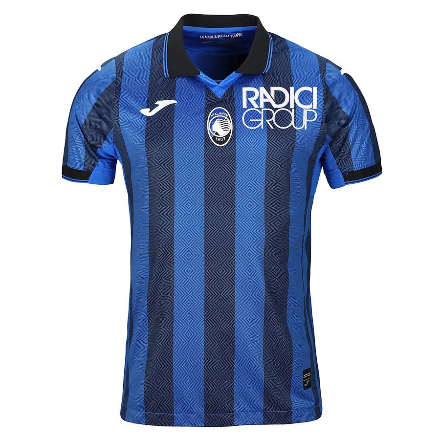 Camisa Atalanta I (Home) 23/24 - Torcedor Masculina - Azul e Preto - Manto Elegante