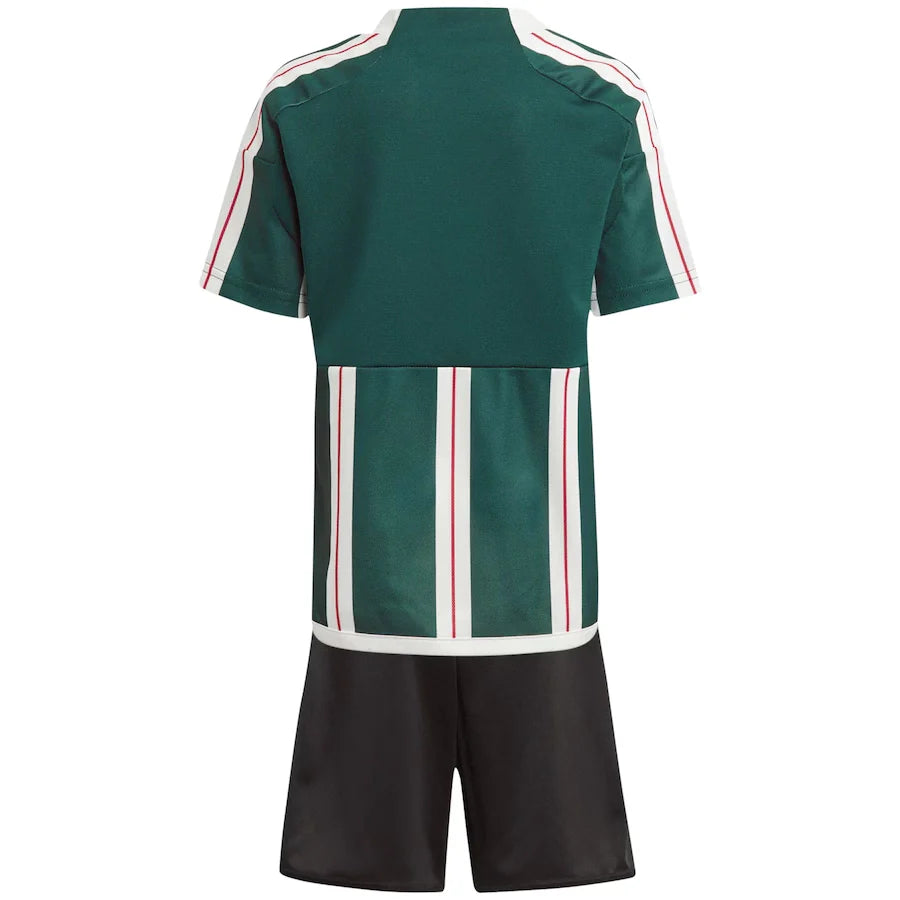 Conjunto Infantil Manchester United II (Away) 23/24 - Verde