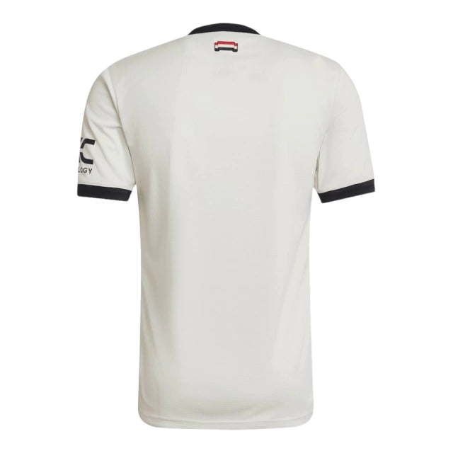 Manchester United Third Shirt 24/25 - Men's Fan Shirt - White, Black and Red