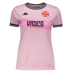 Camisa Vasco da Gama Outubro Rosa 23/24 - Torcedor Feminina - Rosa