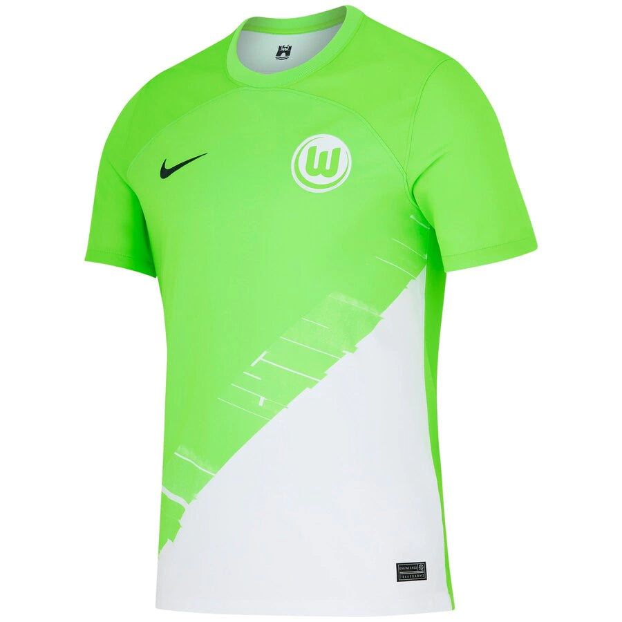 Camisa Wolfsburg I (Home) 23/24 - Torcedor Masculina - Verde - Manto Elegante