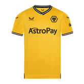 Camisa Wolves I (Home) 23/24 - Torcedor Masculina - Amarelo - Manto Elegante